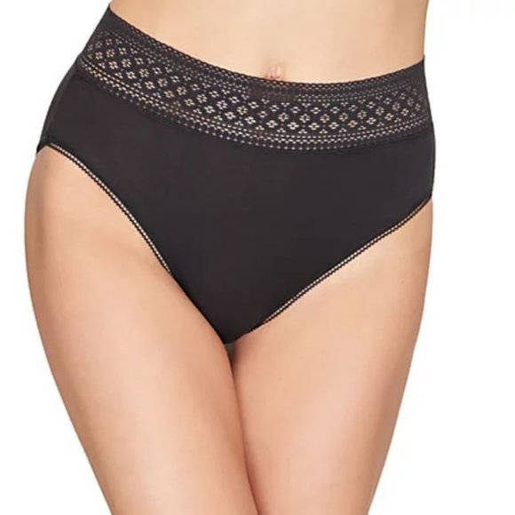 Wacoal Set of 3 Subtle Beauty Hi-Cut Briefs - Picture 4 of 6